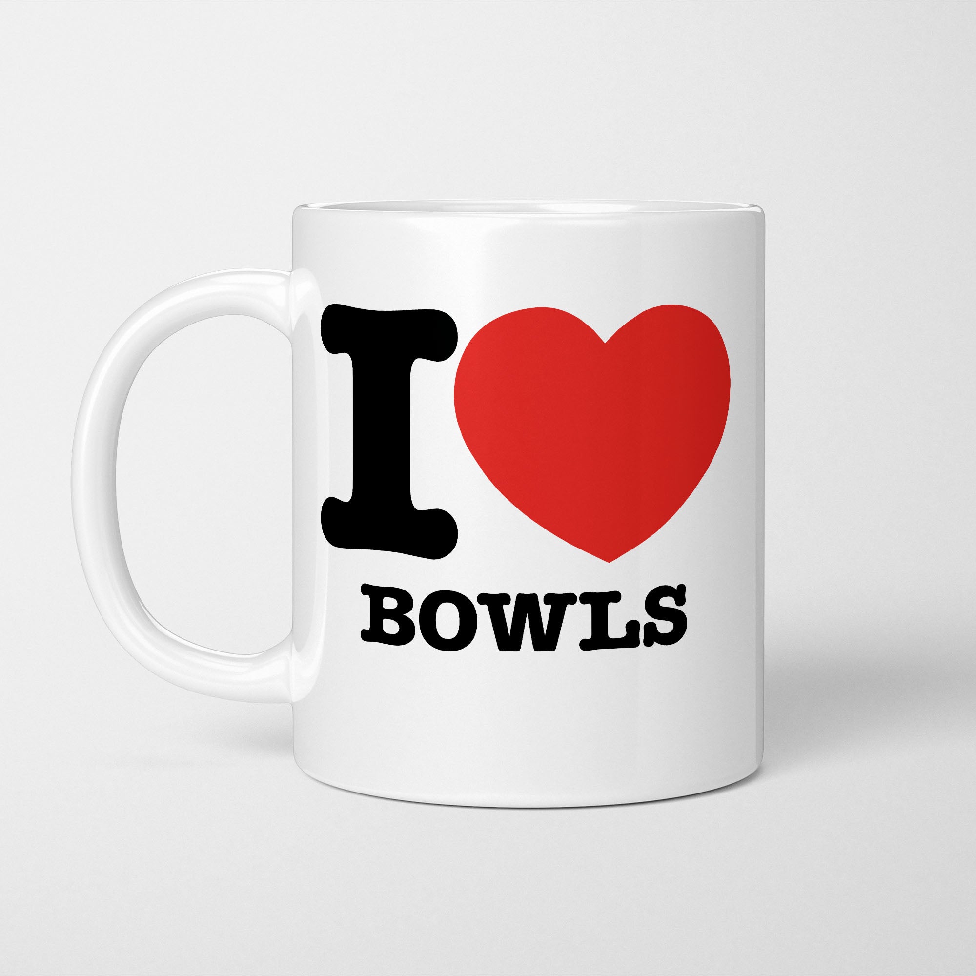 I Love Bowls Mug