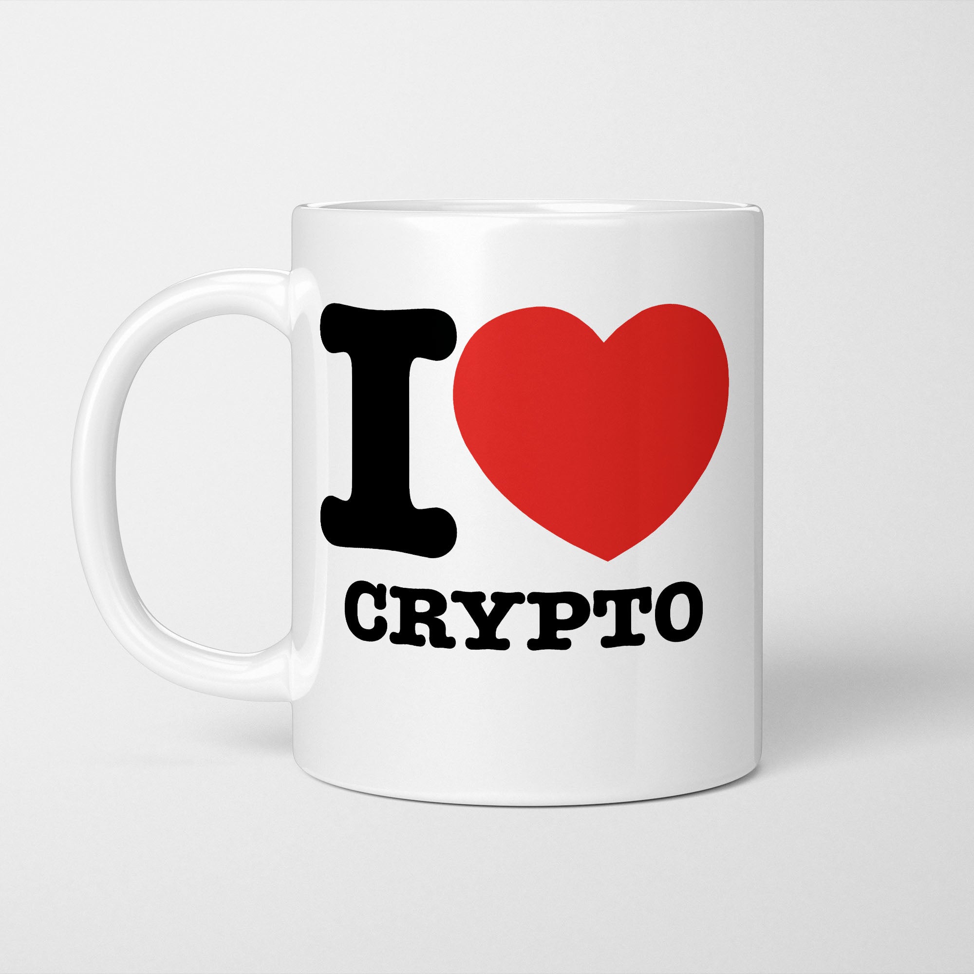 I Love Crypto Mug