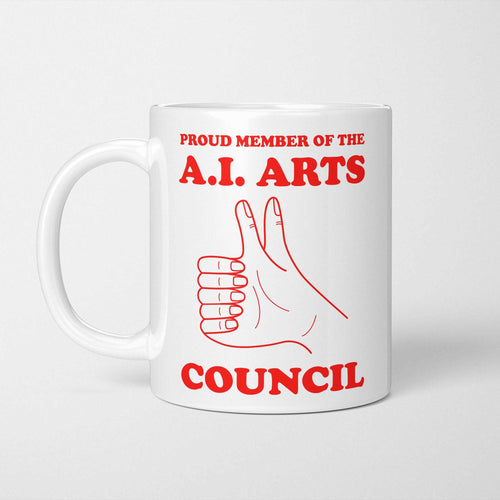 AI Arts Council Graphic Designer Mug
