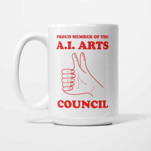 AI Arts Council Graphic Designer Mug