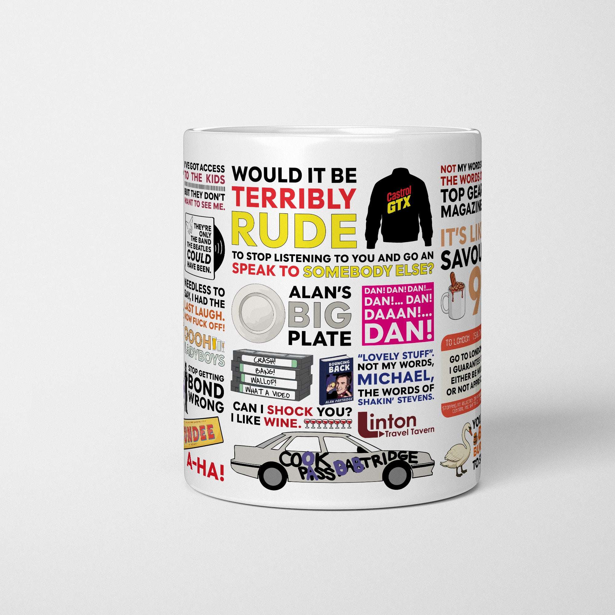 Alan Partridge Quotes Mug