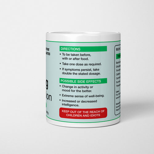 Anti-Ageing Medication Prescription Mug