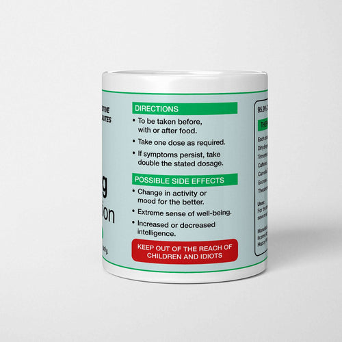 Anti-Farting Medication Prescription Mug