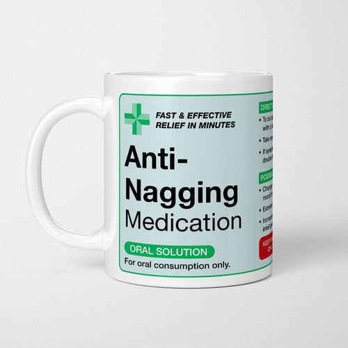 Anti-Nagging Medication Prescription Mug