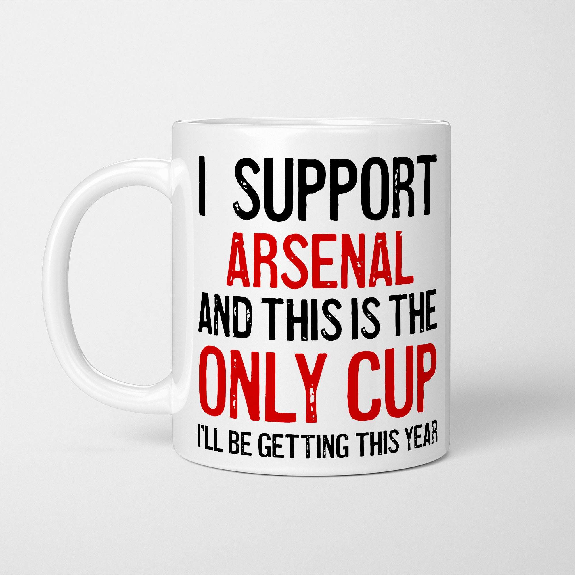 I Support Arsenal Mug