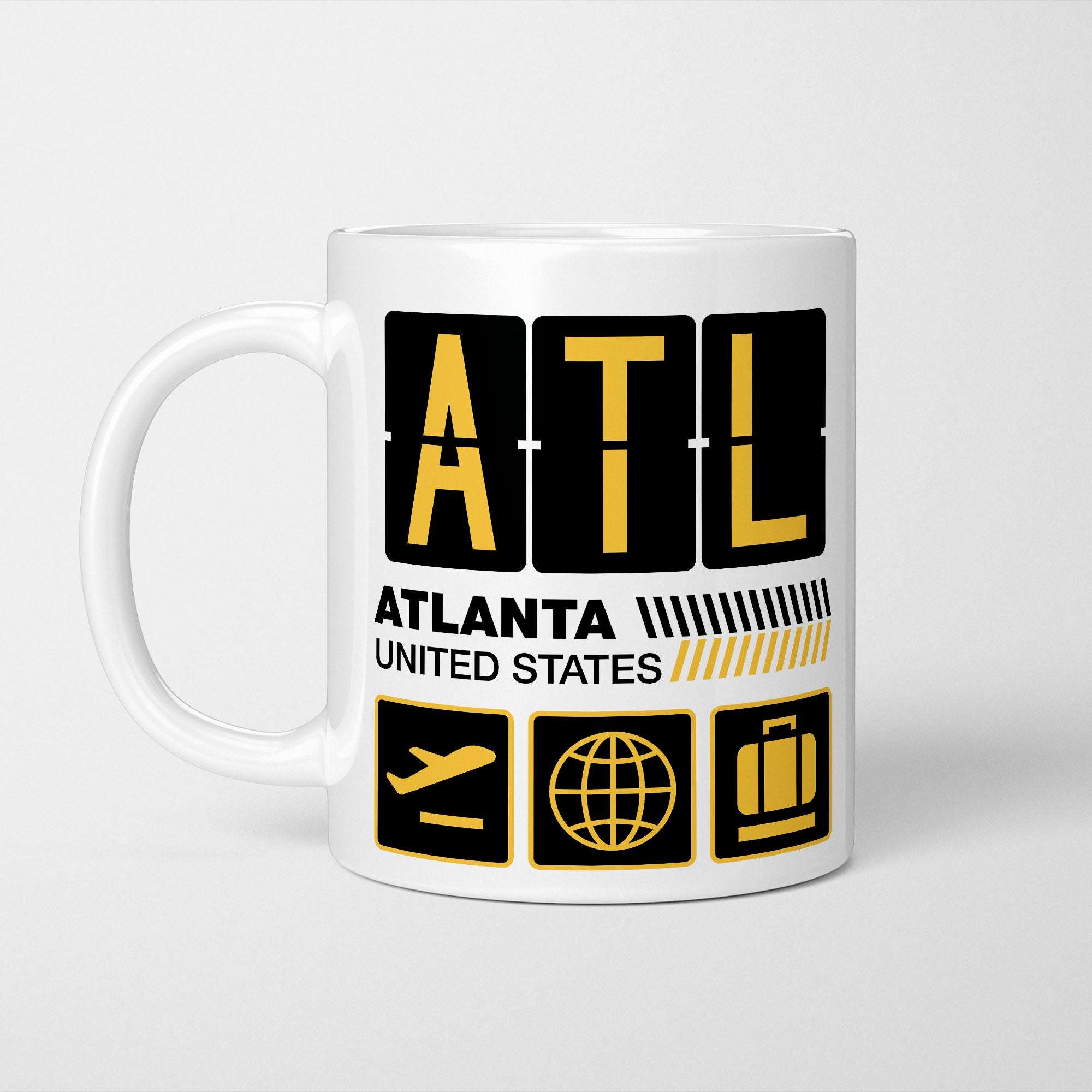 Atlanta Airport Tag Mug