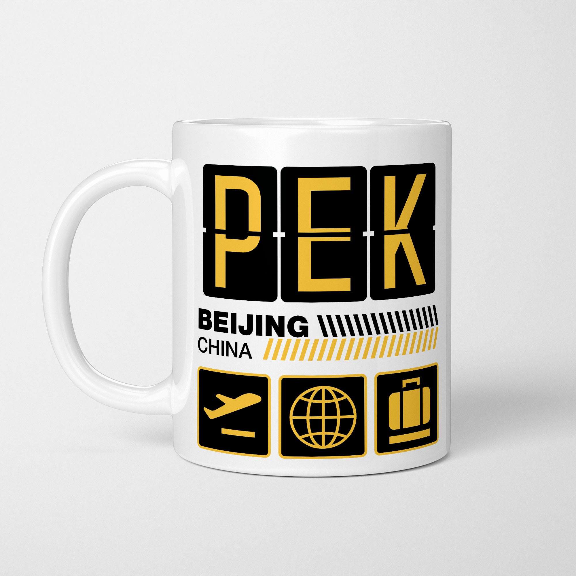 Beijing Airport Tag Mug