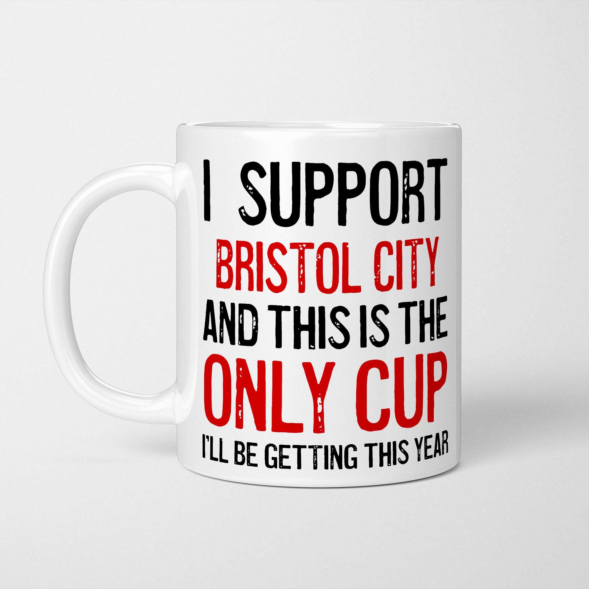 I Support Bristol Reds Mug