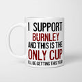 I Support Burnley Mug