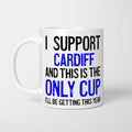 I Support Cardiff Mug