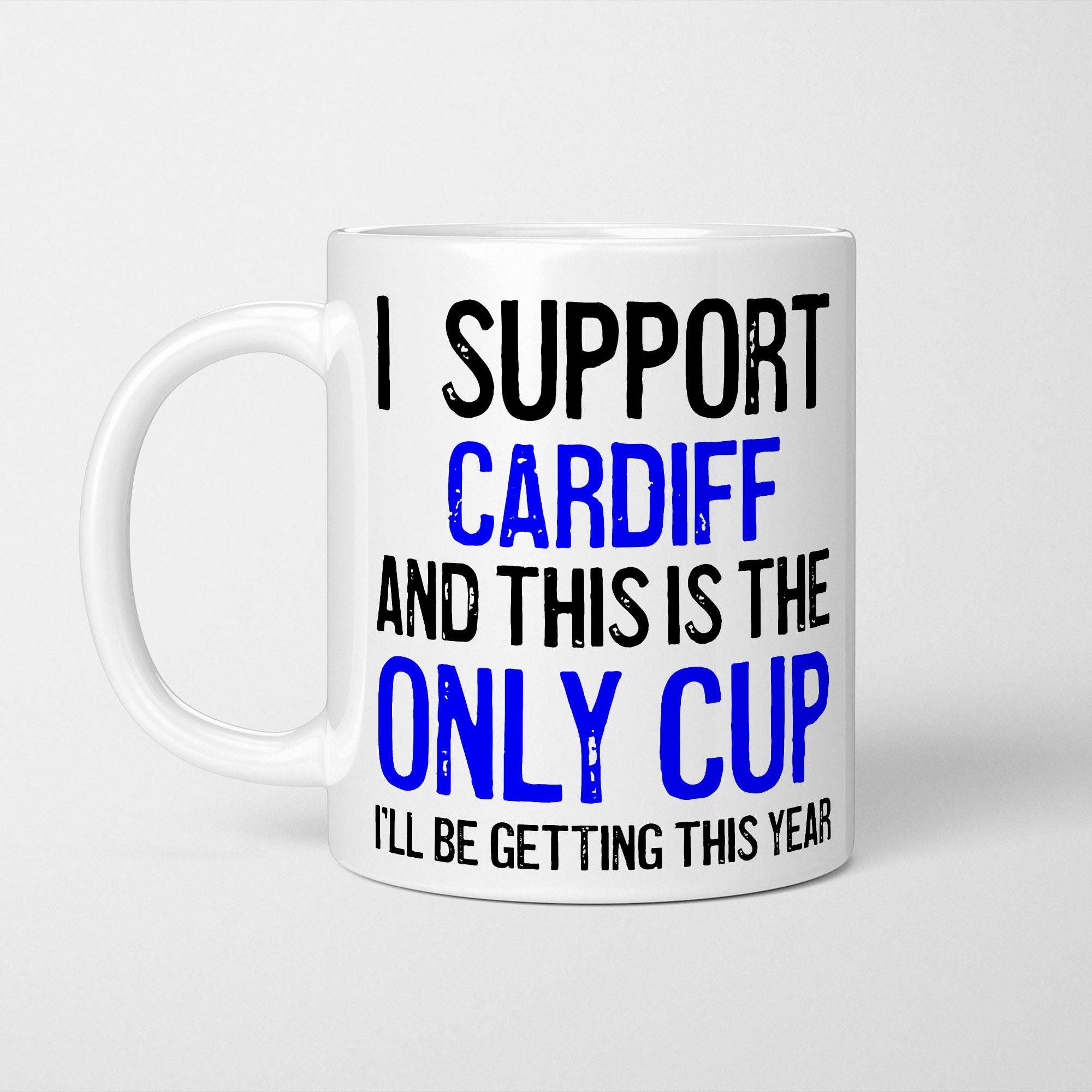 I Support Cardiff Mug