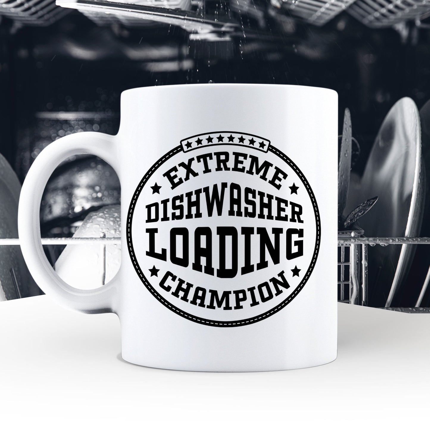 Extreme Dishwasher Loading Champion Mug