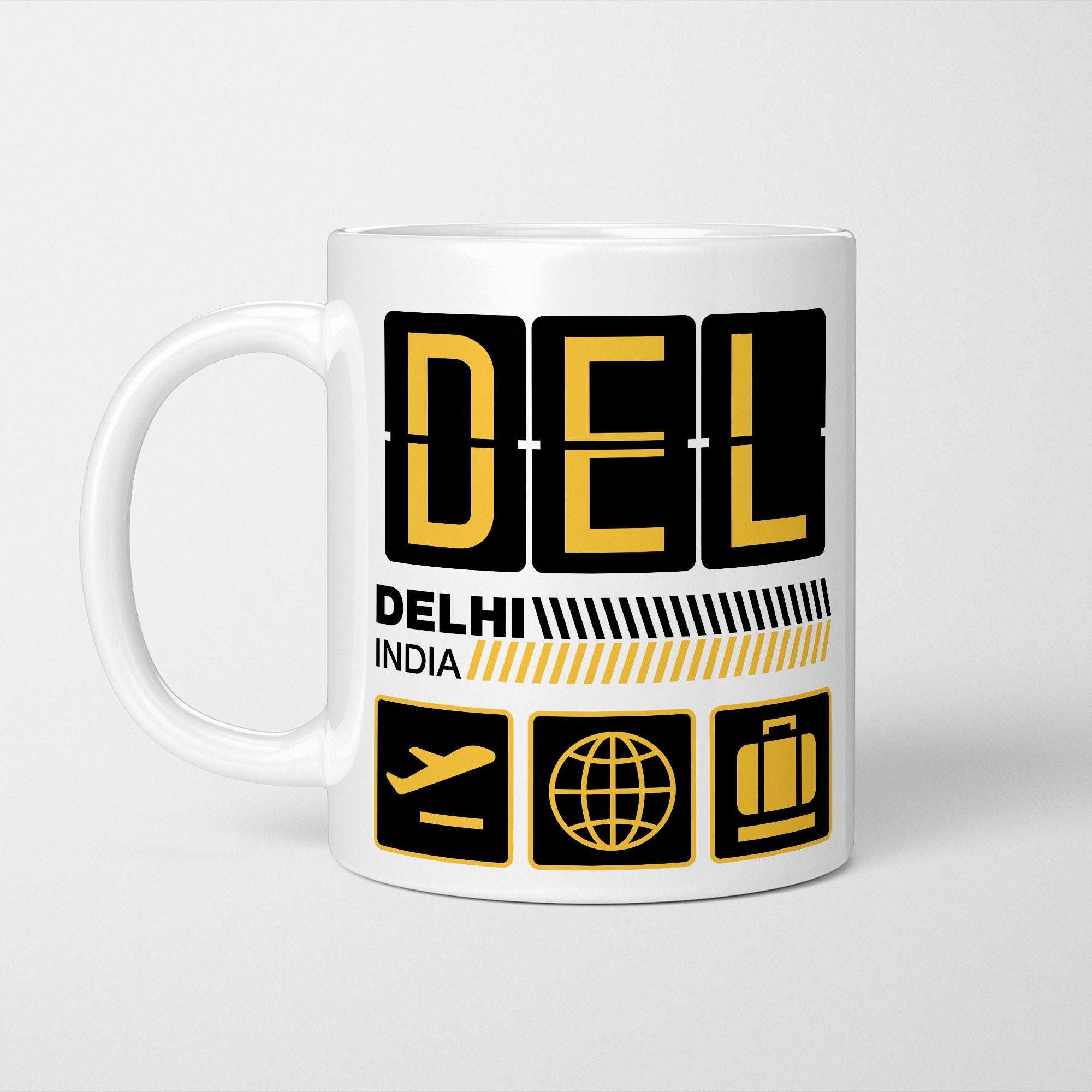 Delhi Airport Tag Mug