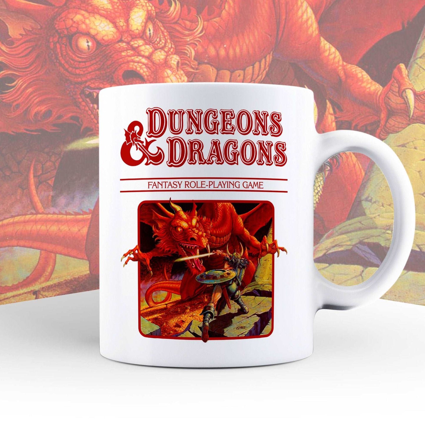 Dungeons & Dragons Red Box Mug