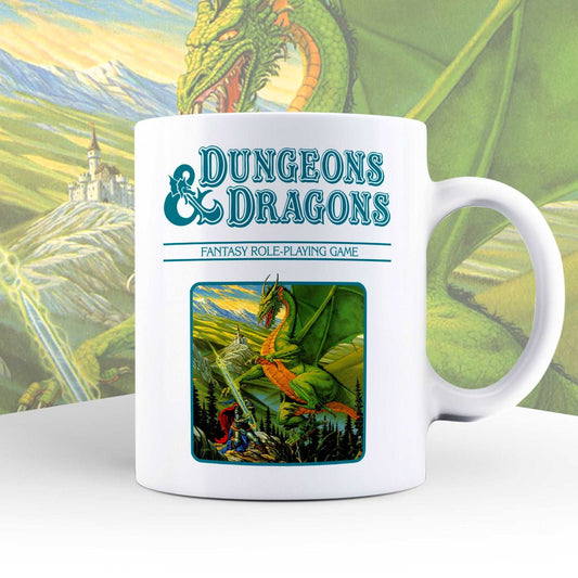 Dungeons & Dragons Teal Box Mug