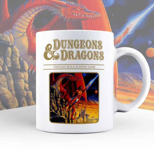 Dungeons & Dragons Gold Box Mug