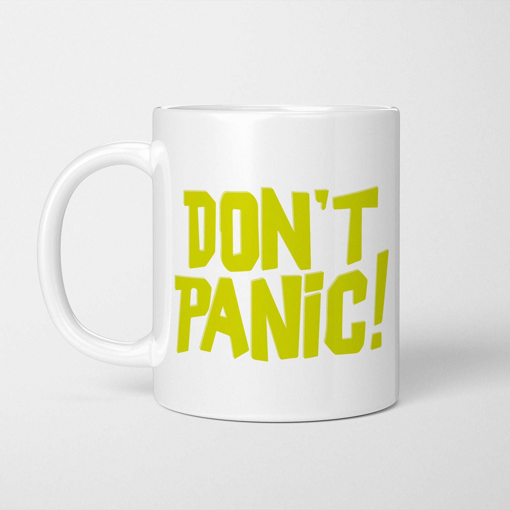 Don't Panic! Hitchhiker's Guide Mug