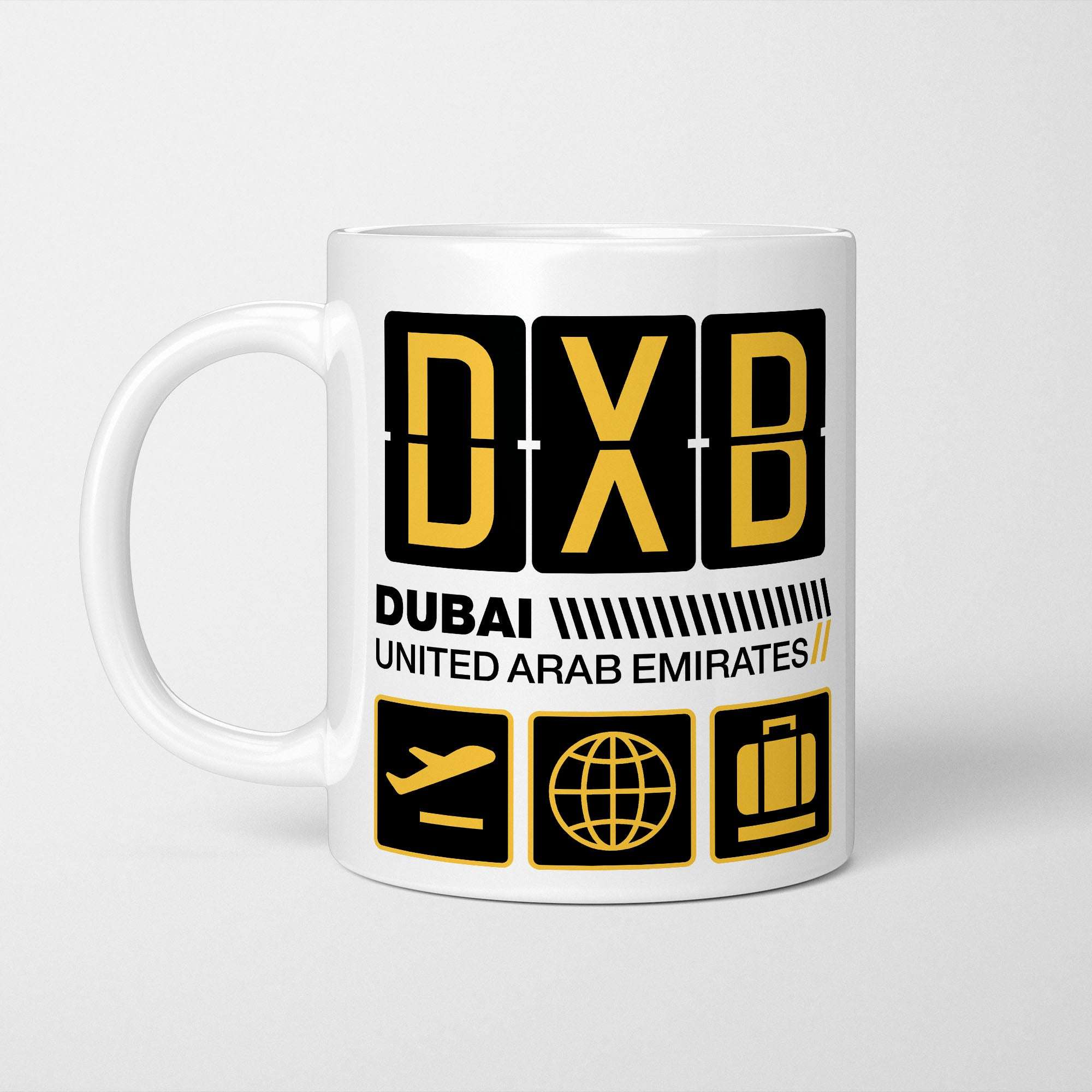Dubai Airport Tag Mug