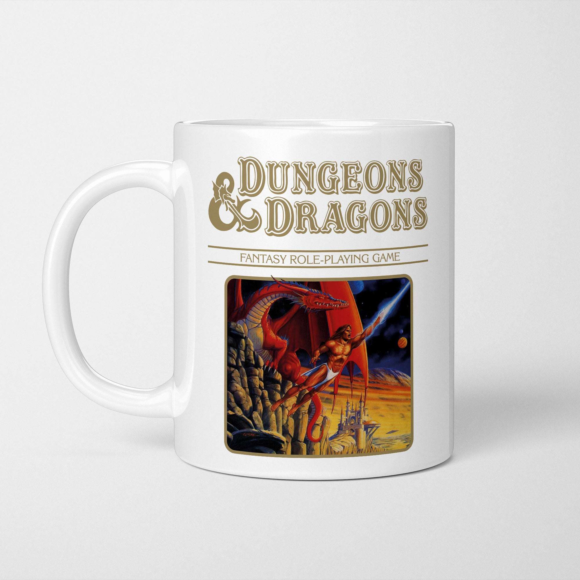 Dungeons & Dragons Gold Box Mug
