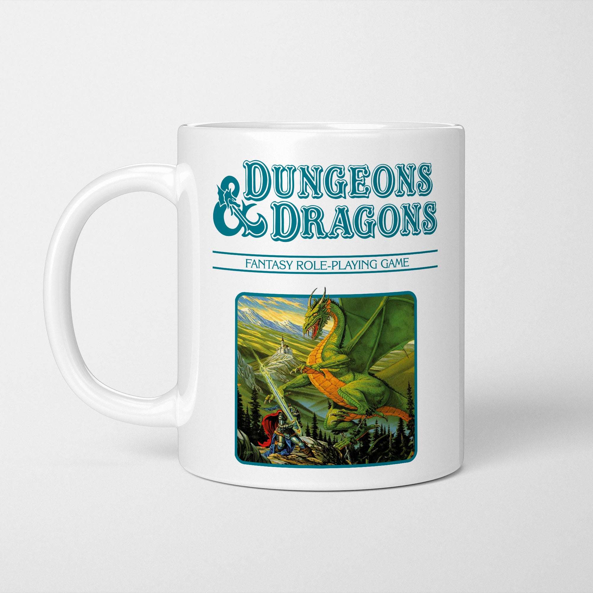 Dungeons & Dragons Teal Box Mug
