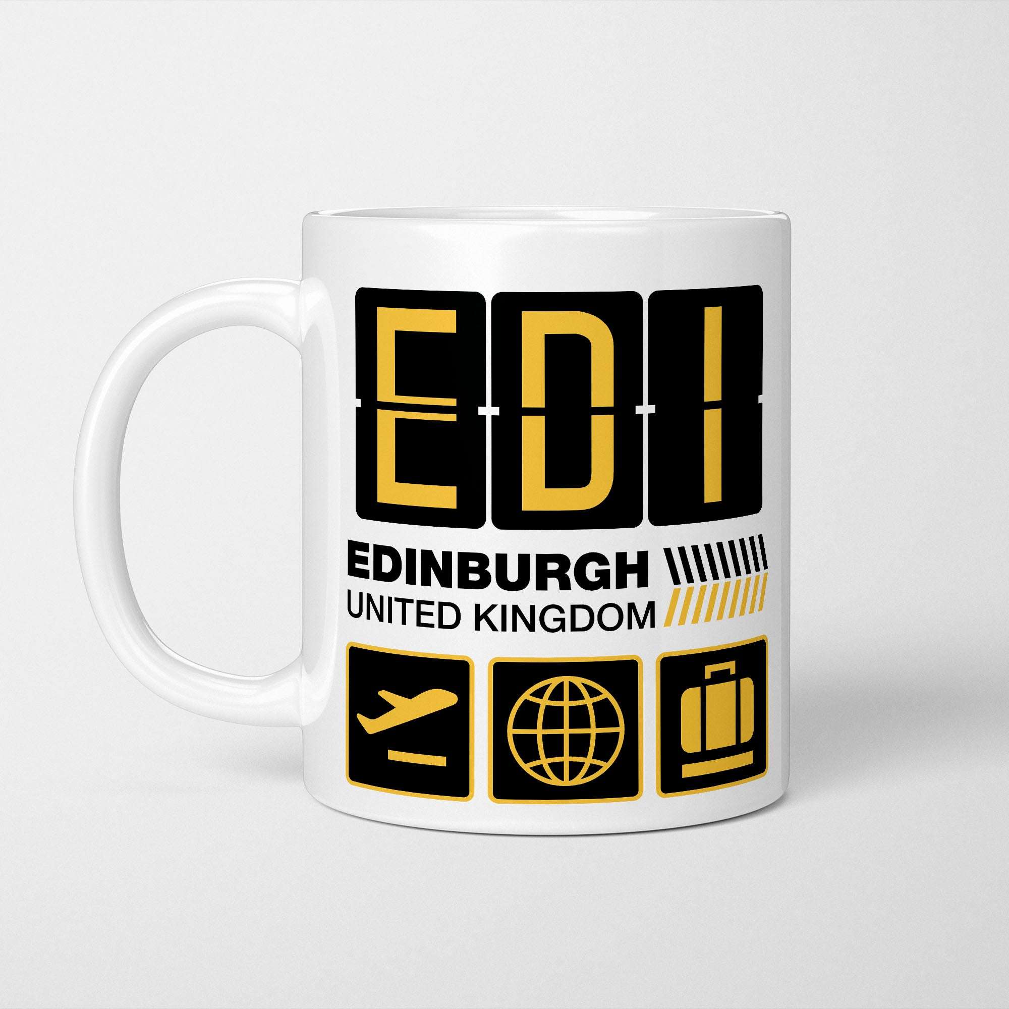 Edinburgh Airport Tag Mug