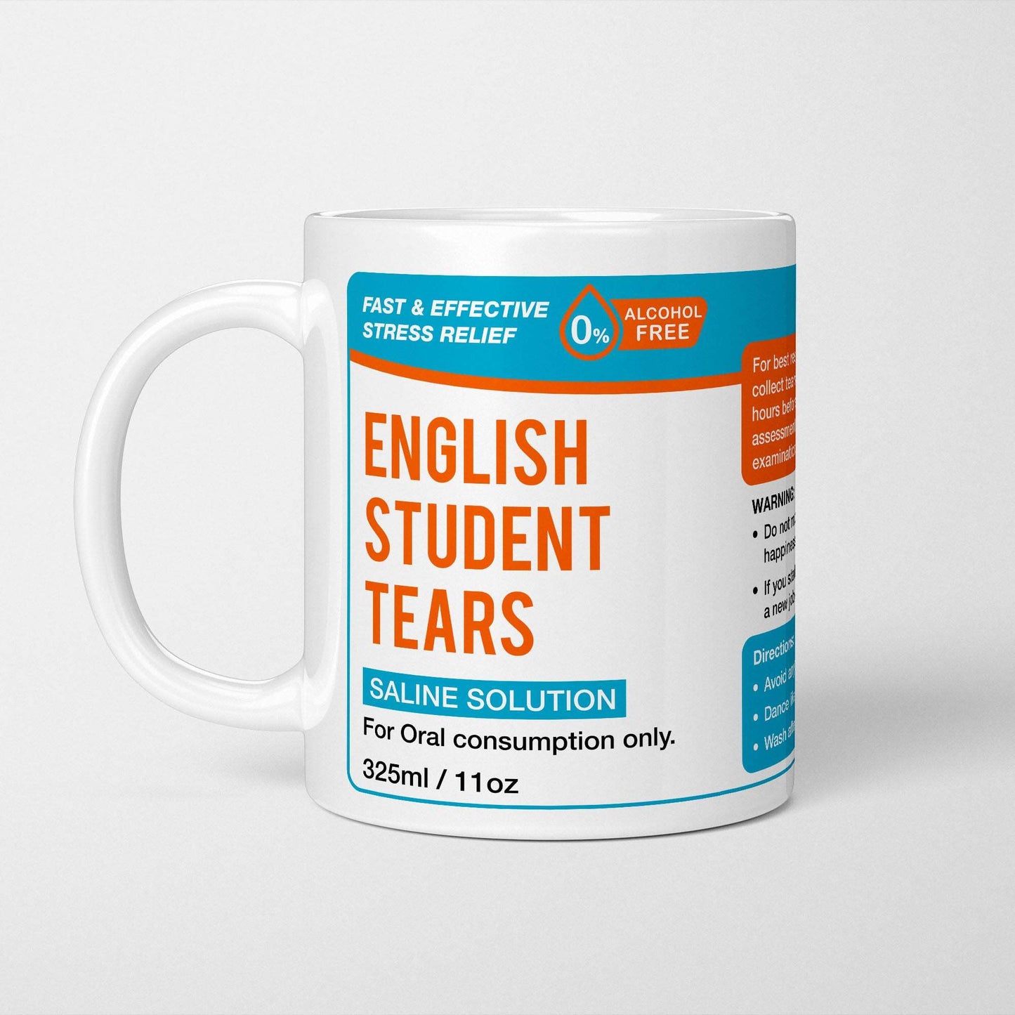 English Student Tears Mug