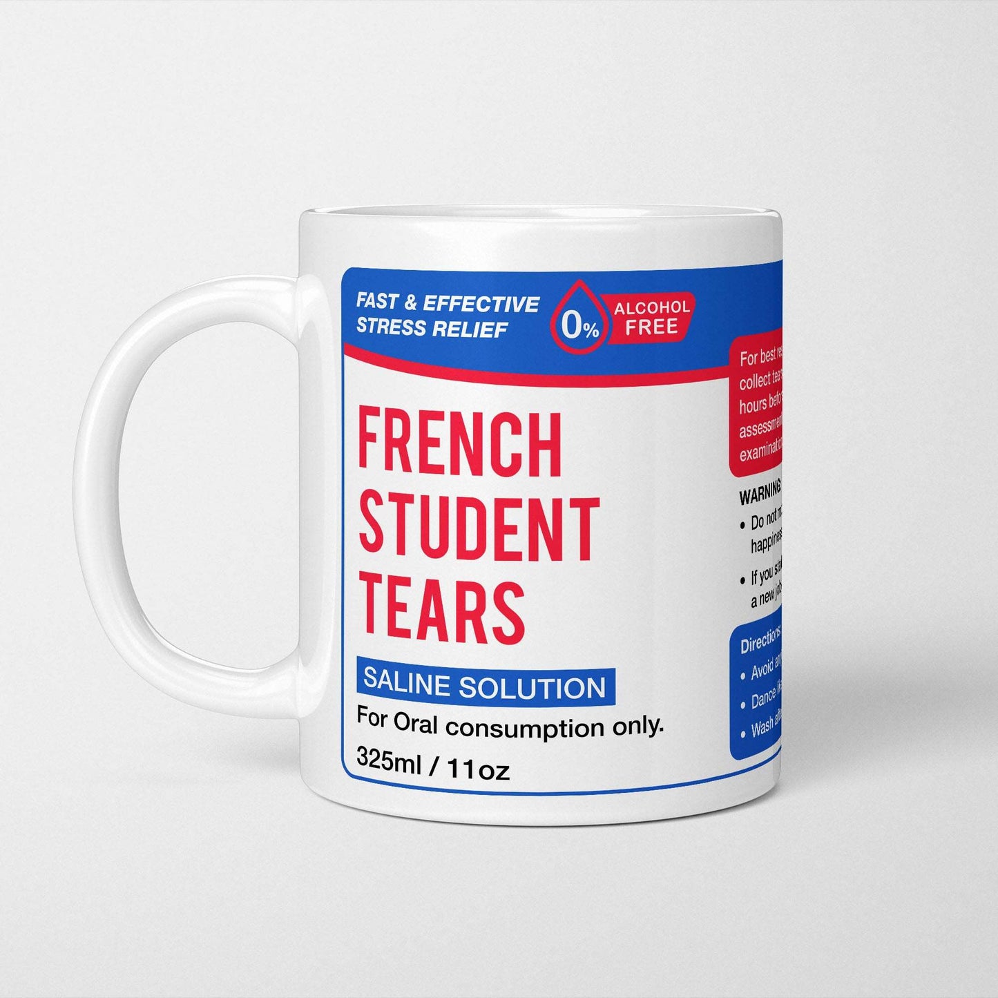 French Student Tears Mug