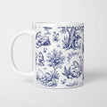 Frog Toile de Jouy Mug
