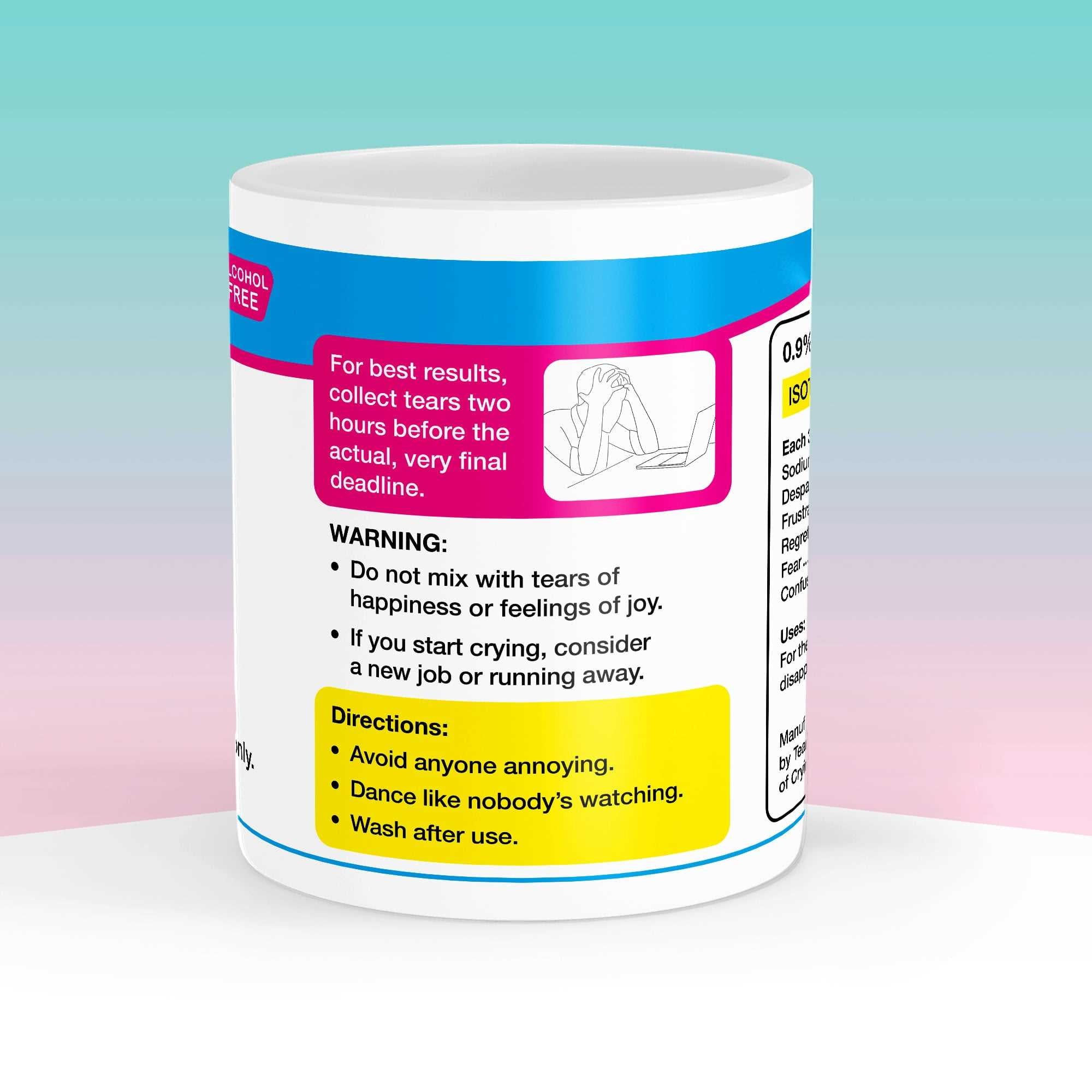 Graphic Designer Tears Mug