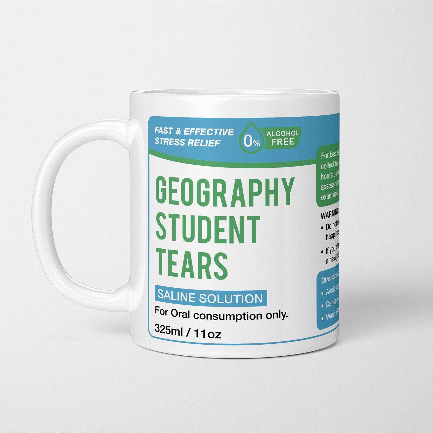 Geography Student Tears Mug