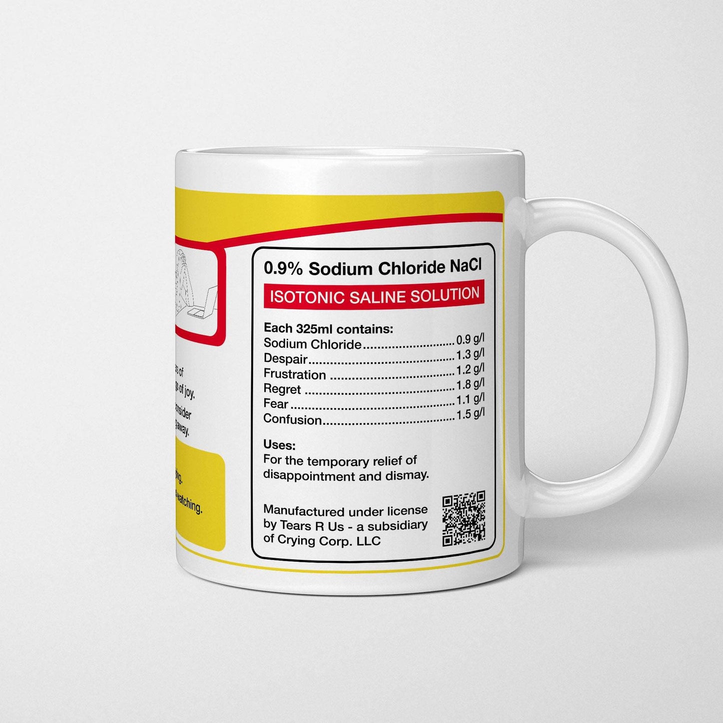 German Student Tears Mug