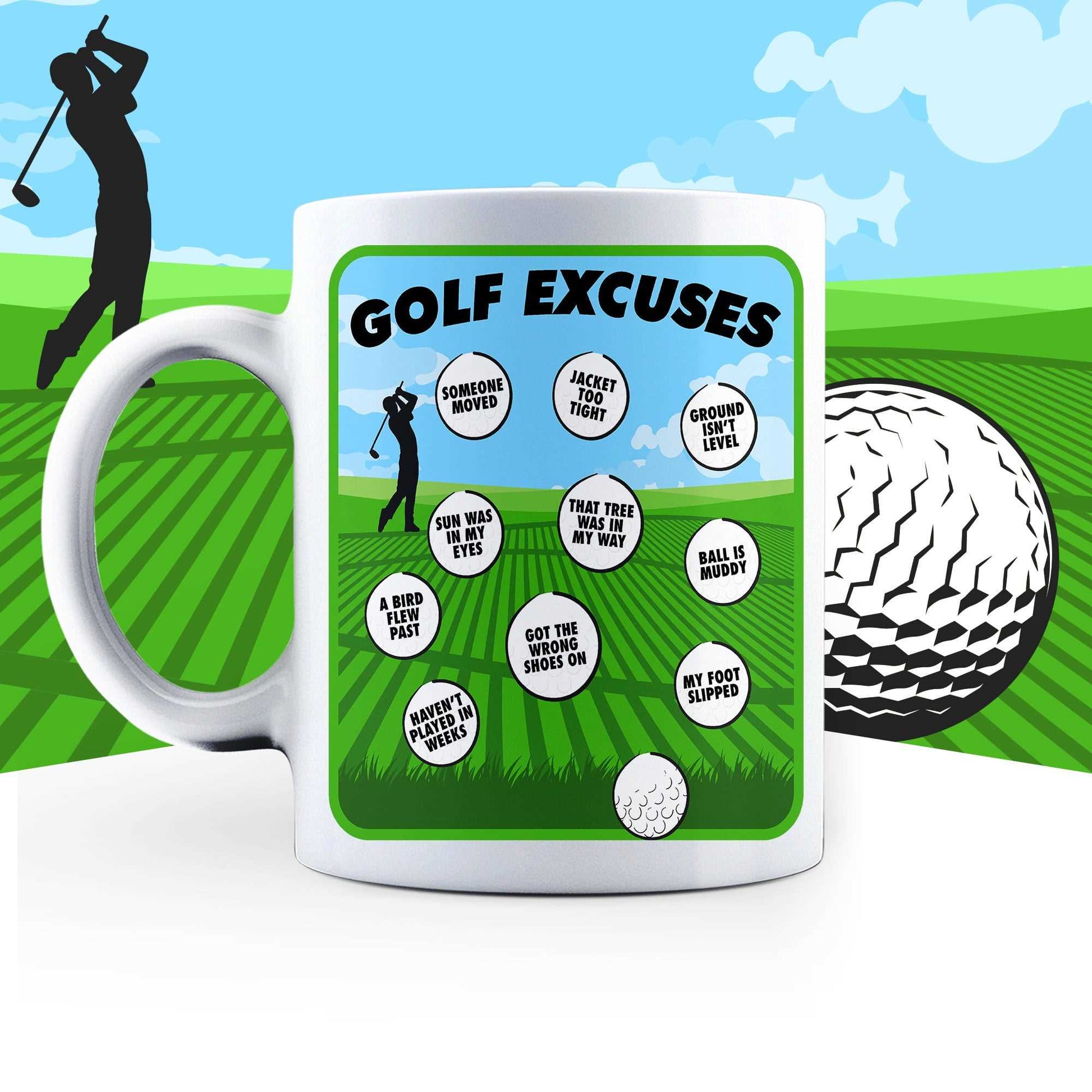 Golf Excuses Mug