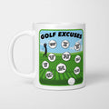 Golf Excuses Mug