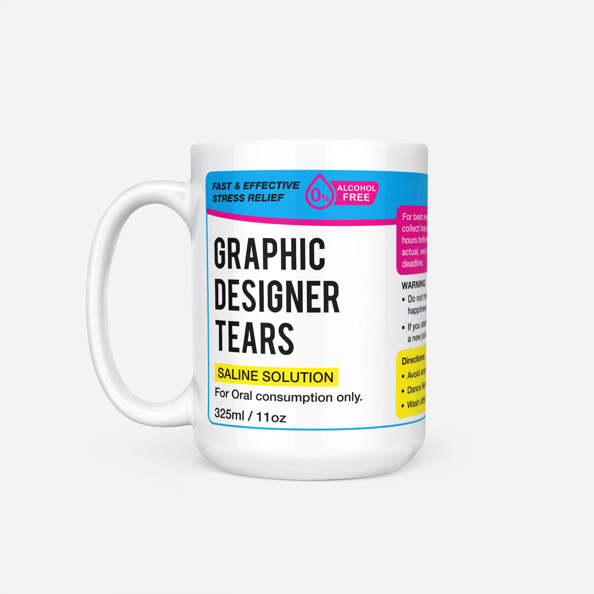 Graphic Designer Tears Mug