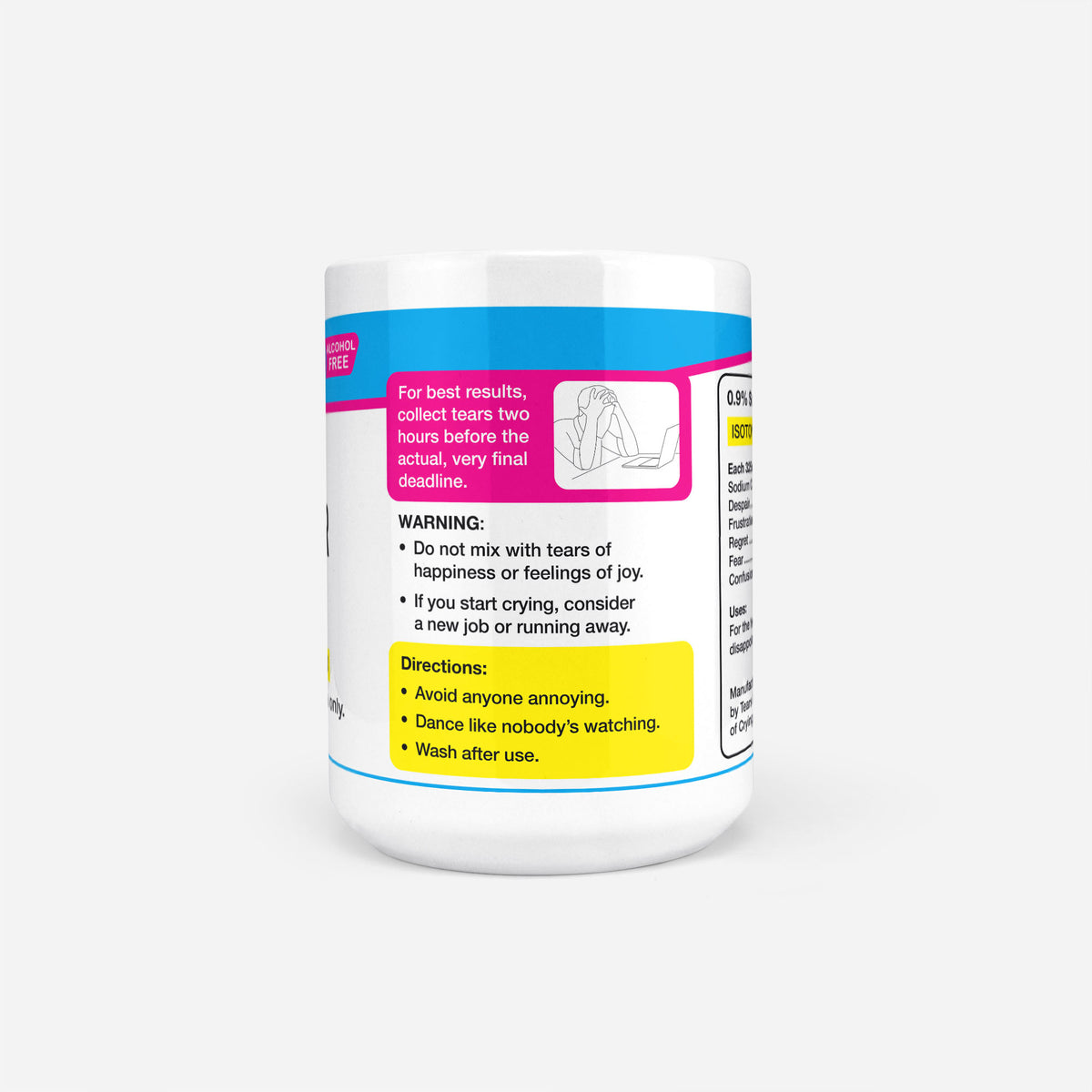 Graphic Designer Tears Mug