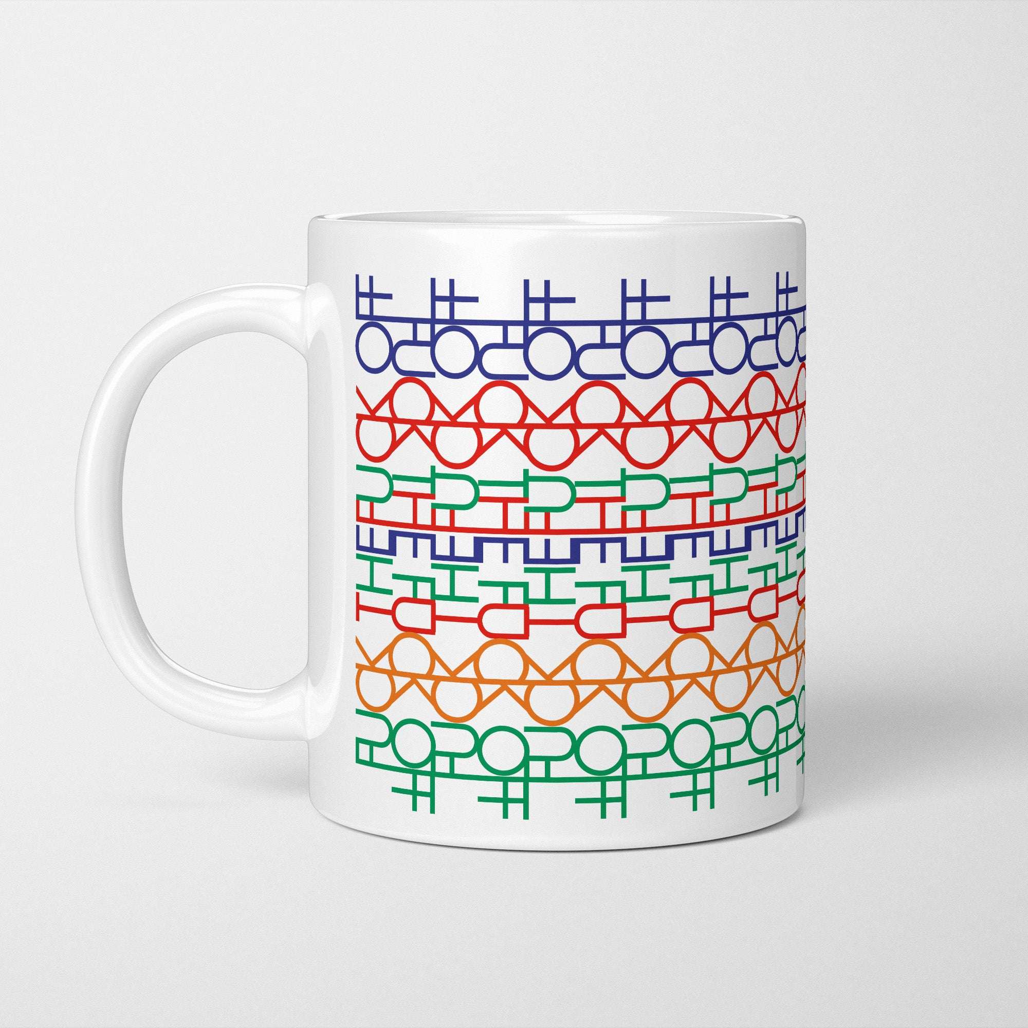 Funny Hidden Message Mug: "F*ck The F*ck Off"