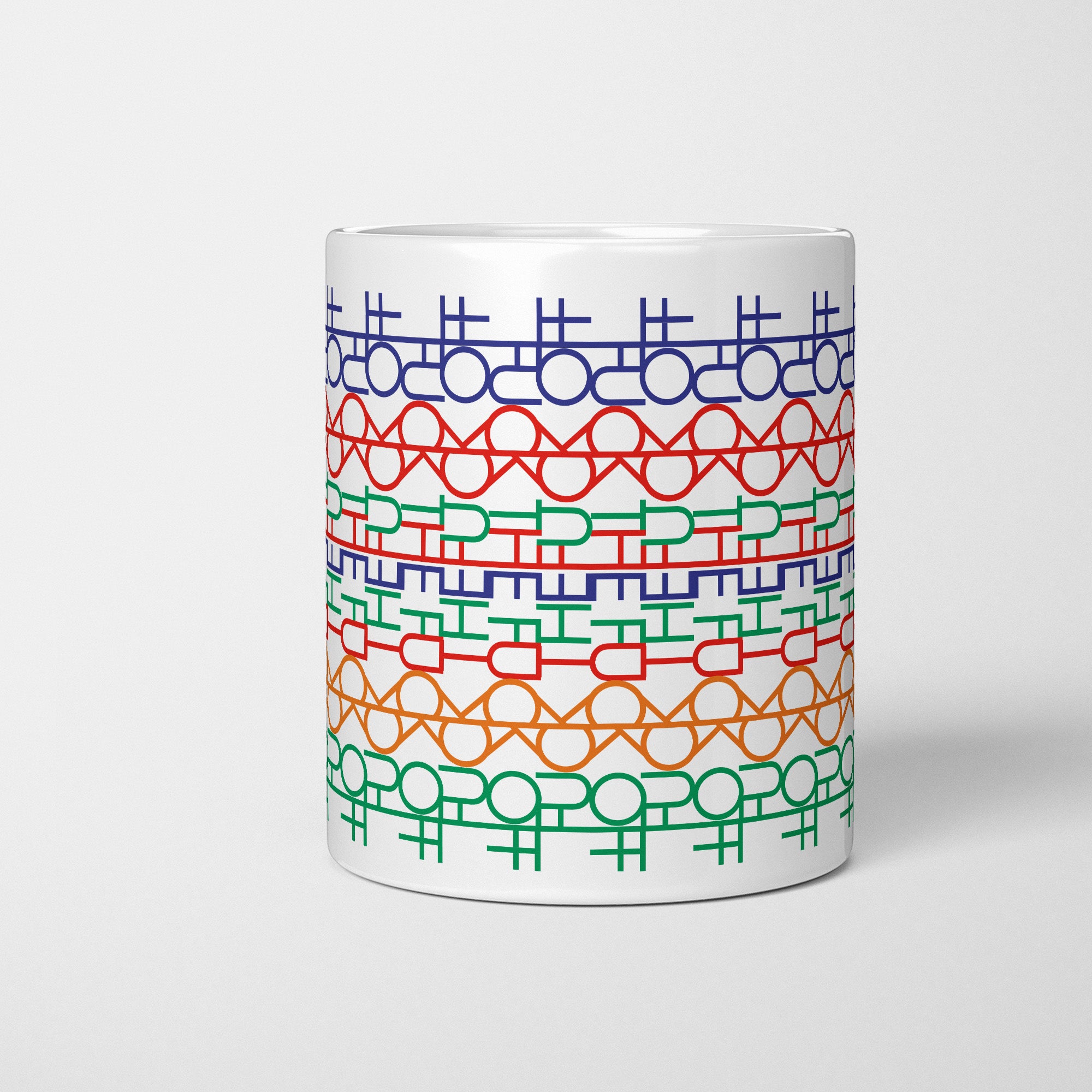 Funny Hidden Message Mug: "F*ck The F*ck Off"