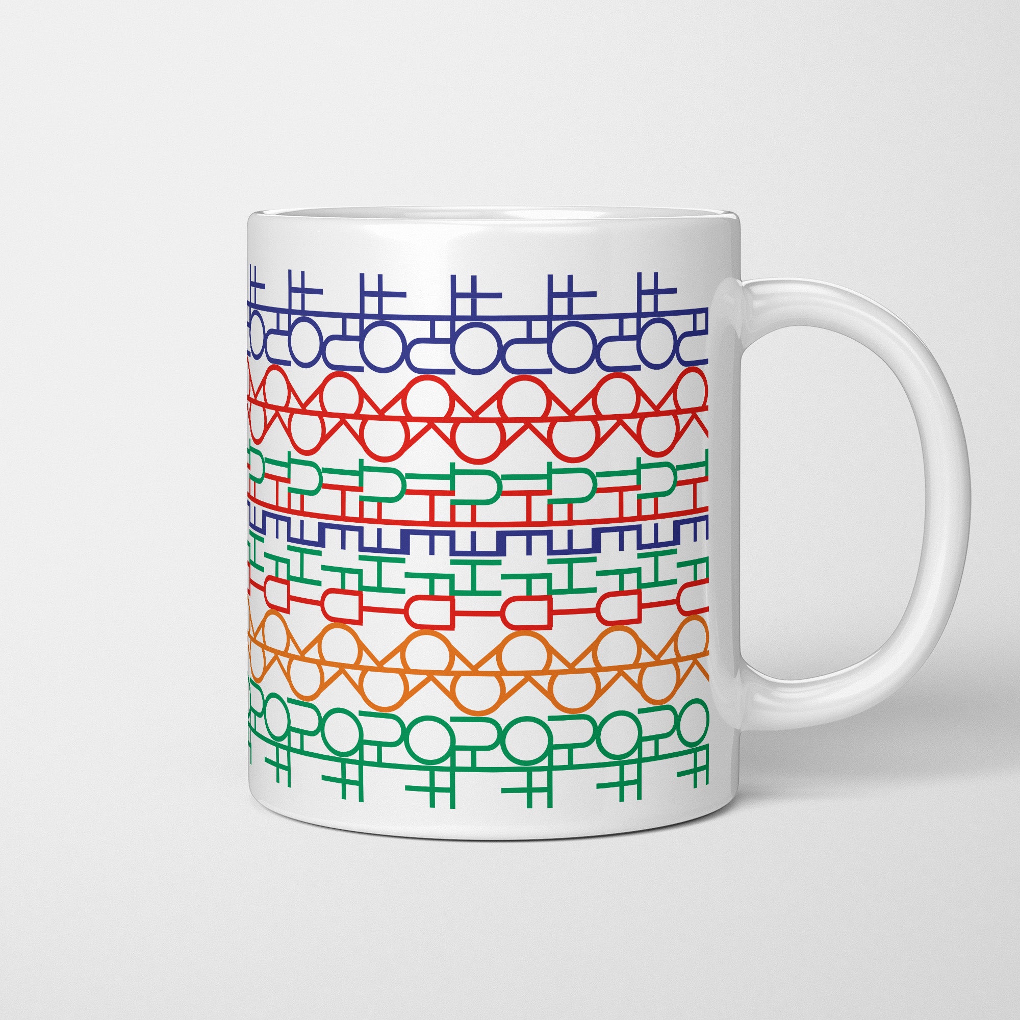 Funny Hidden Message Mug: "F*ck The F*ck Off"