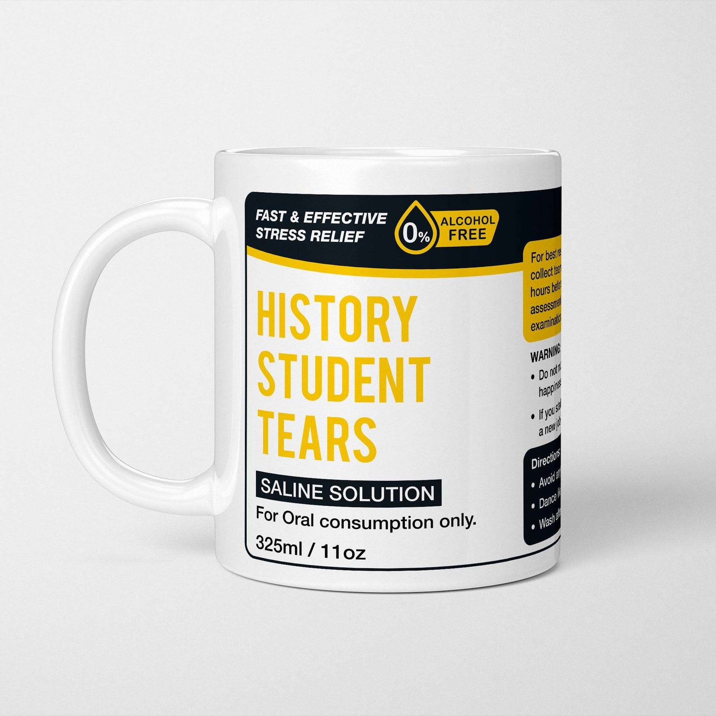 History Student Tears Mug