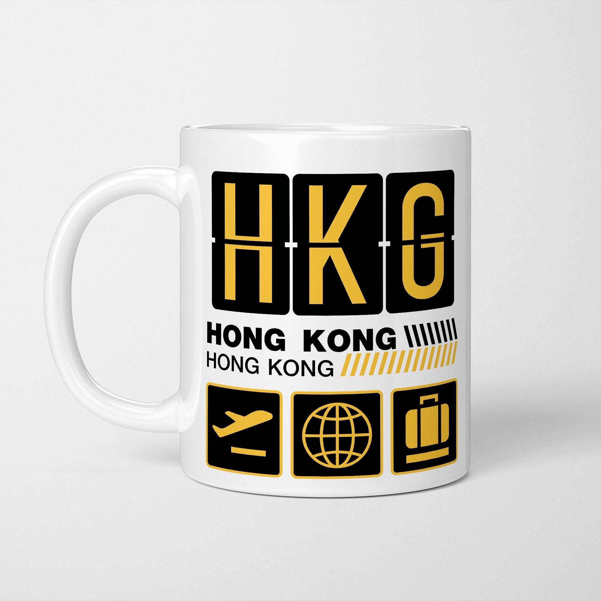 Hong Kong Airport Tag Mug
