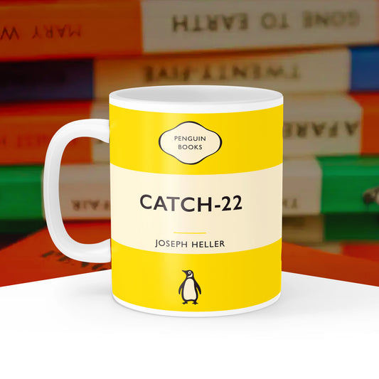 Catch 22 Joseph Heller Penguin Book Cover Mug