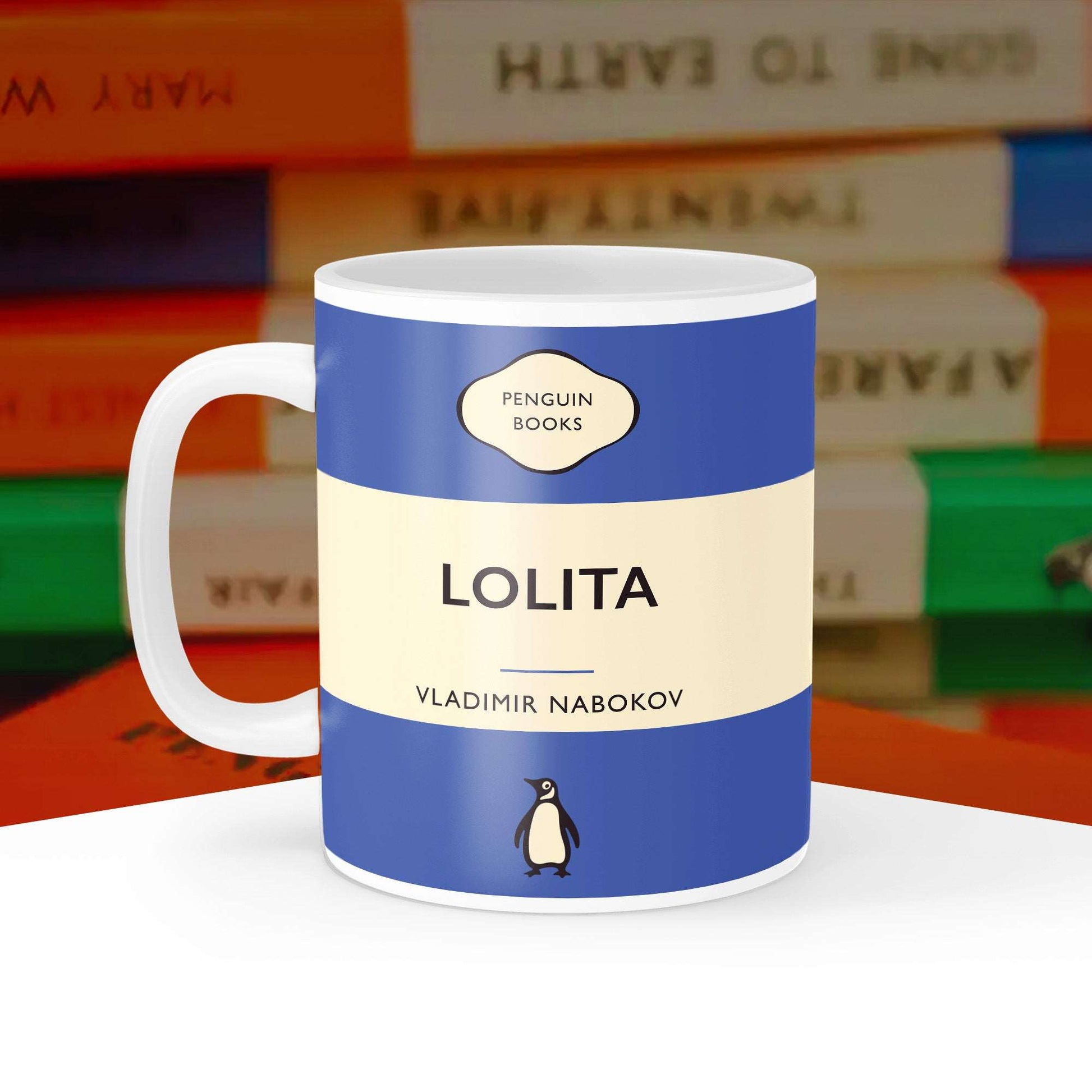 Lolita Vladimir Nabokov Penguin Book Cover Mug