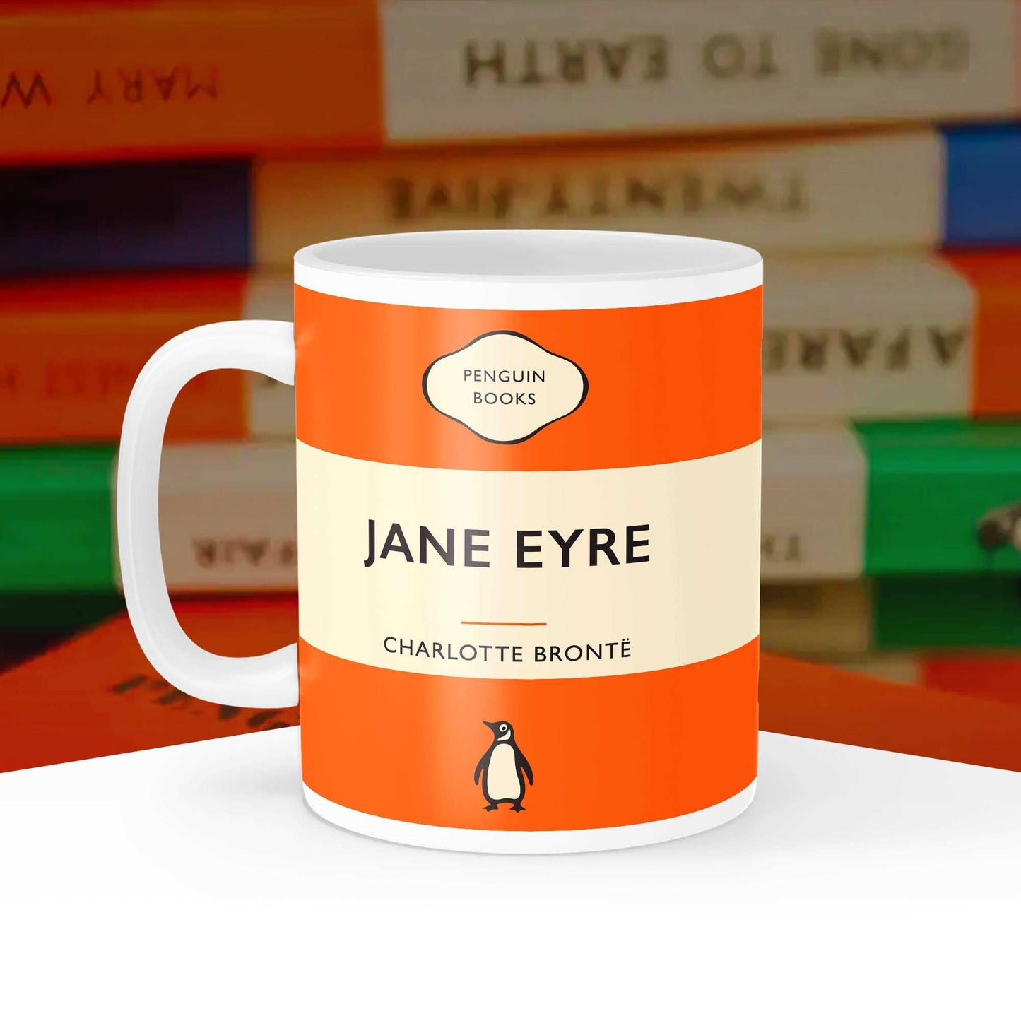 Jane Eyre - Charlotte Bronte Penguin Book Cover Mug