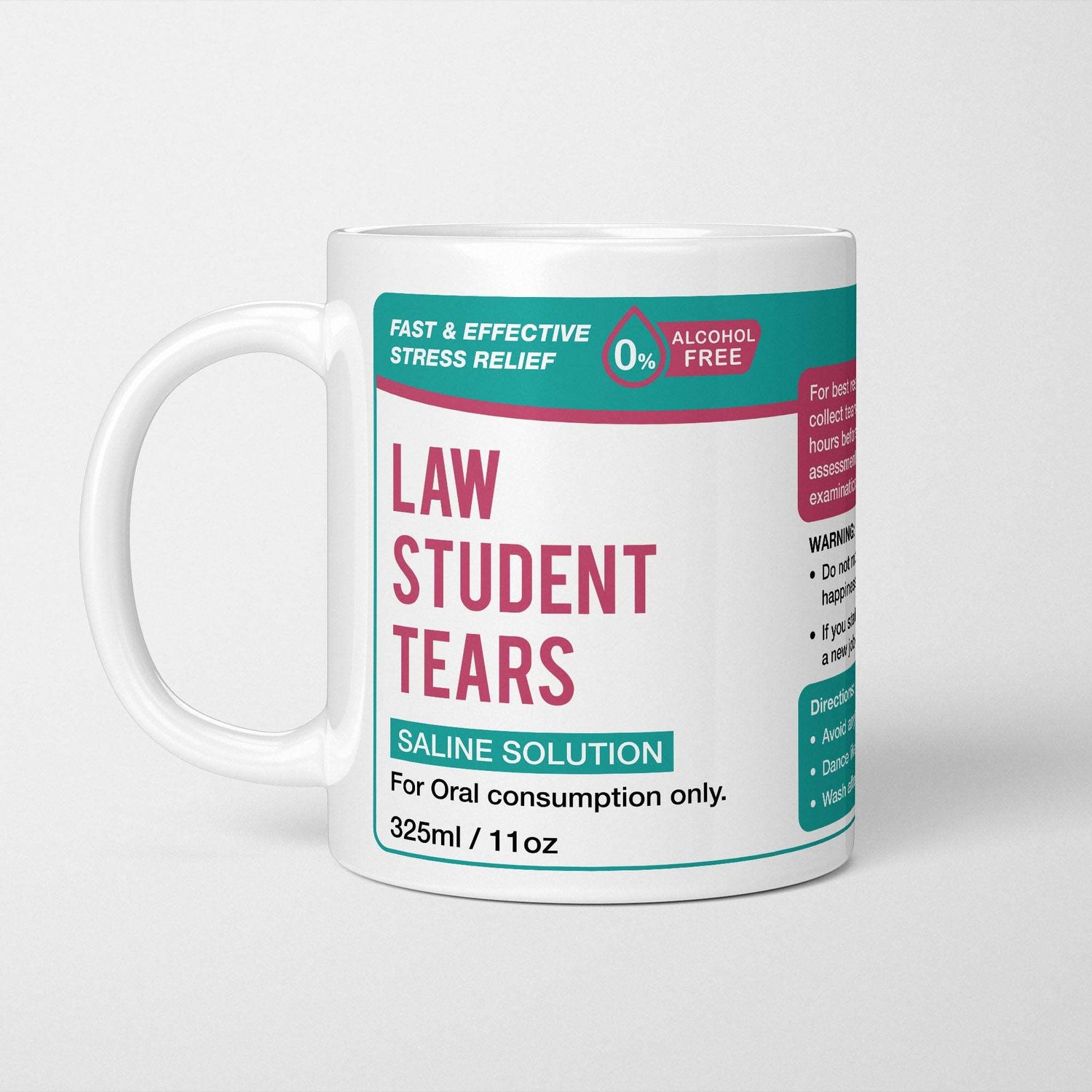 Law Student Tears Mug