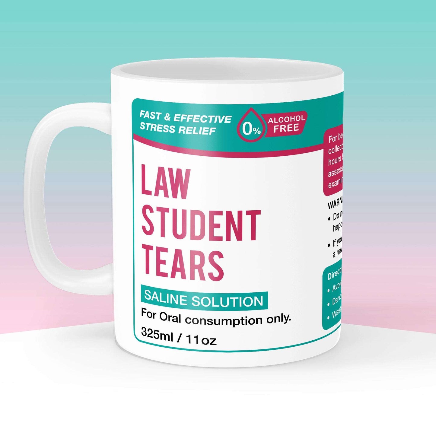 Law Student Tears Mug