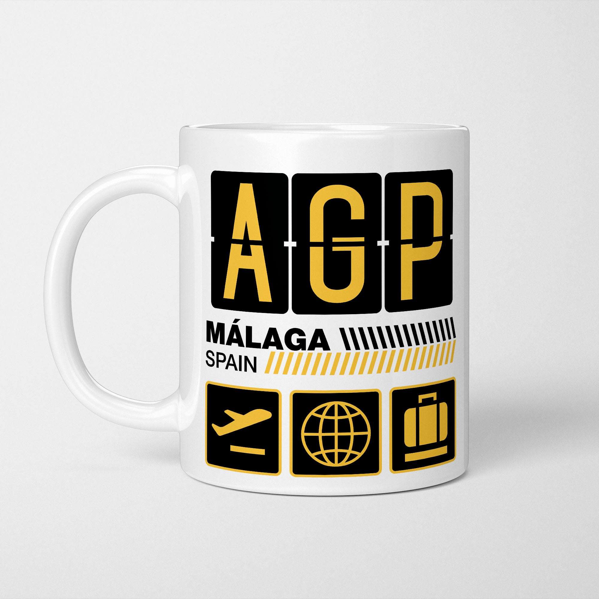 Malaga Airport Tag Mug