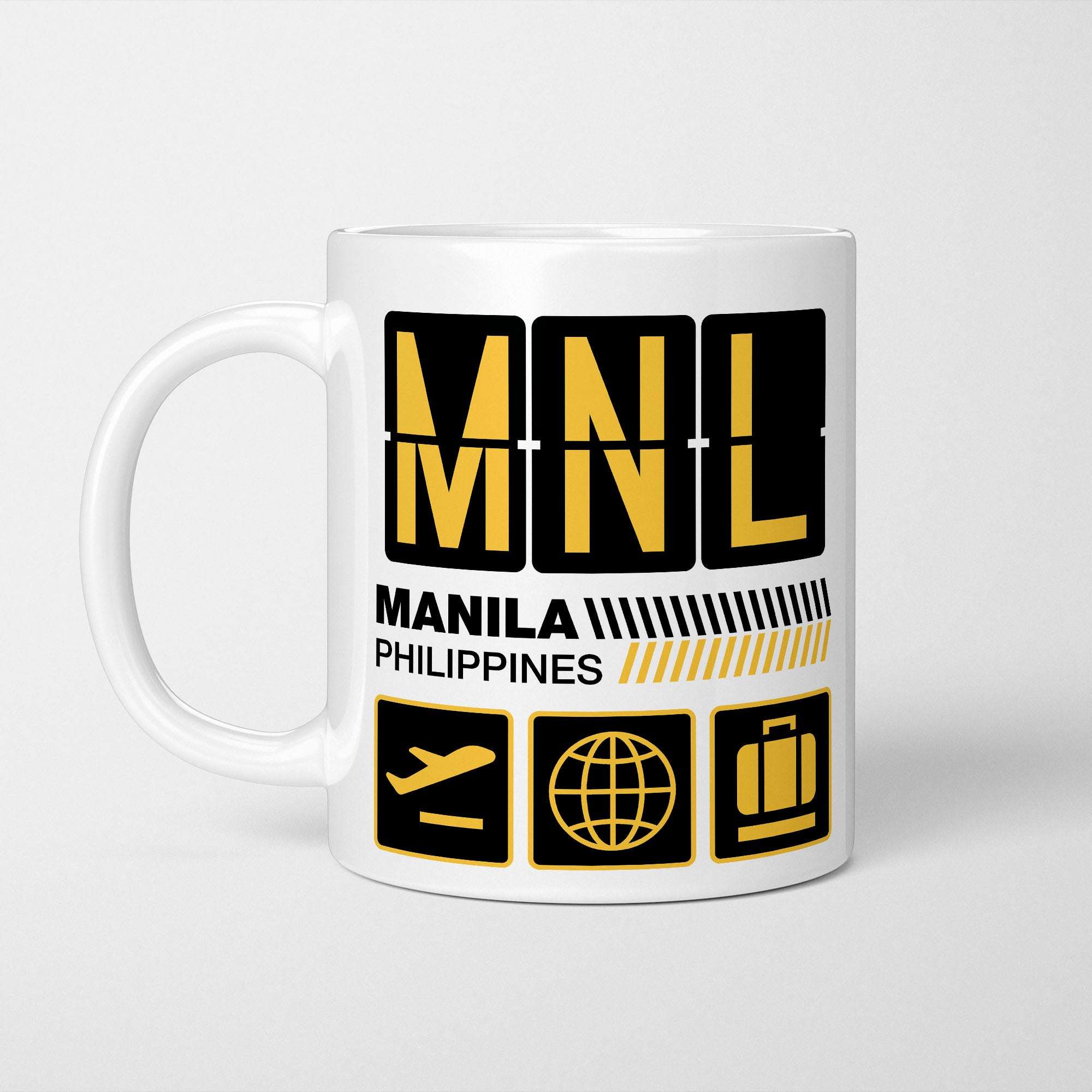 Manila Airport Tag Mug