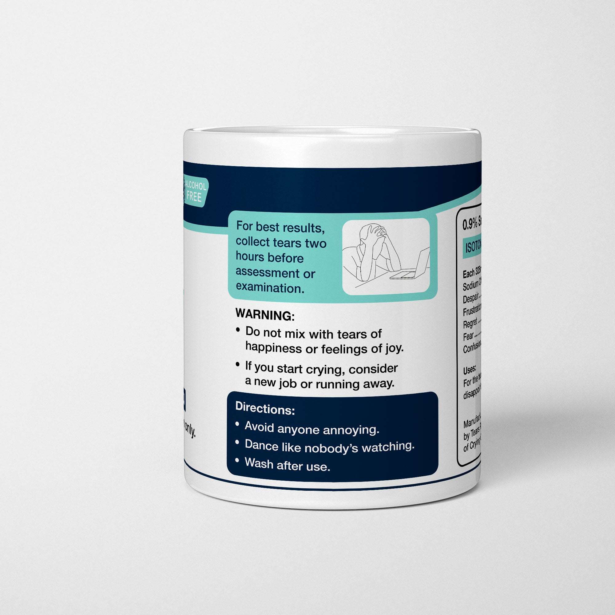 Maths Student Tears Mug
