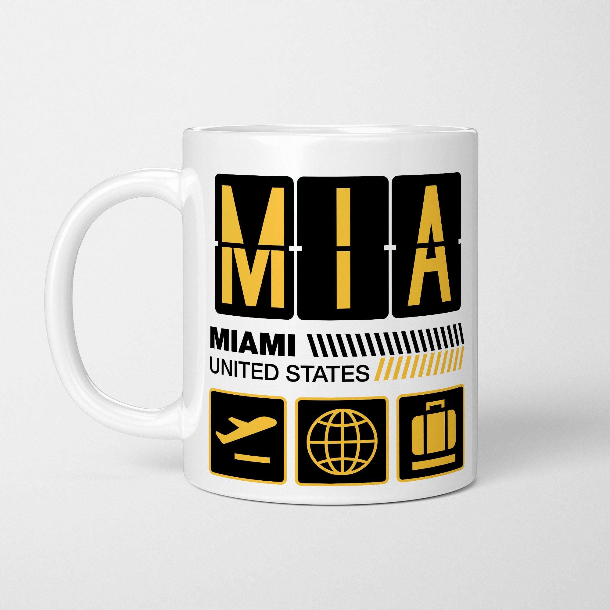 Miami Airport Tag Mug