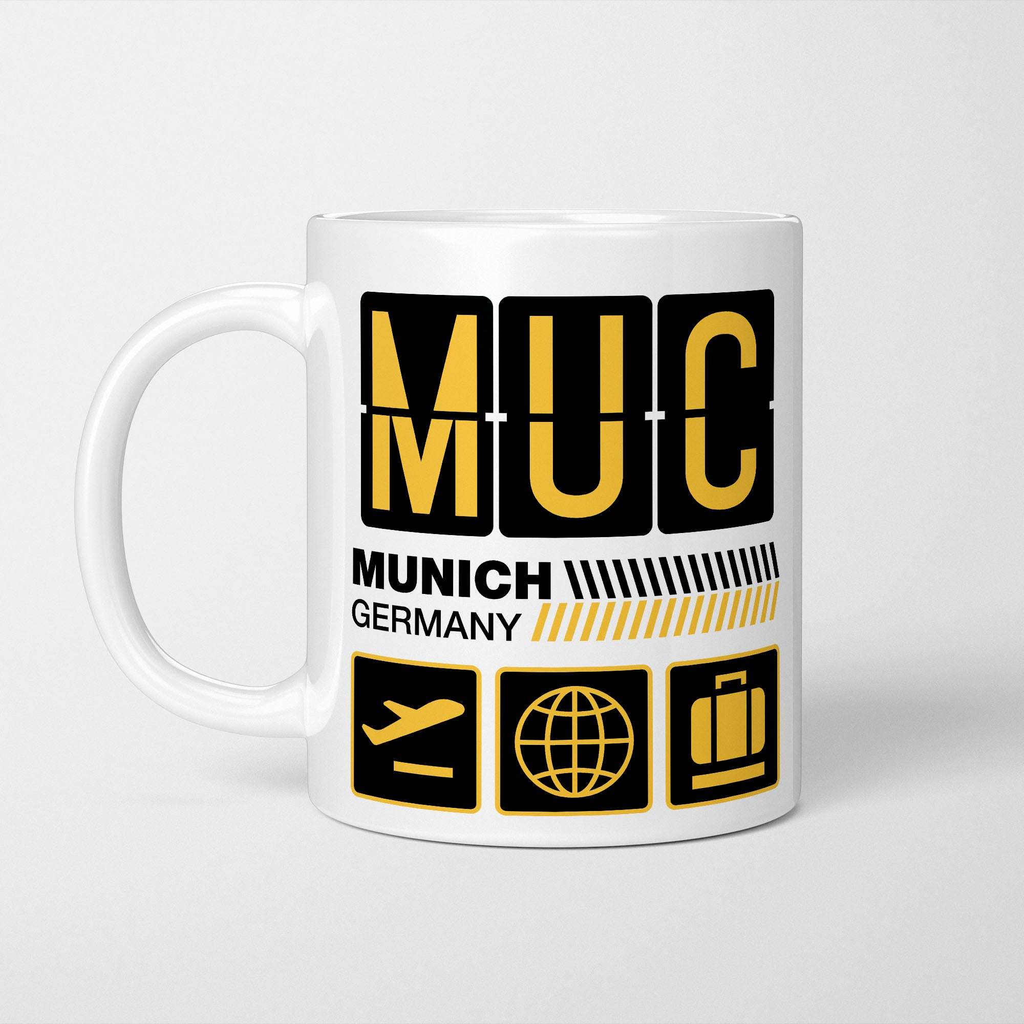 Munich Airport Tag Mug